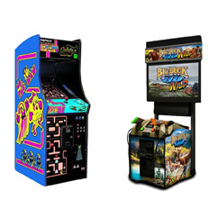 Arcade Games, Pool Tables, Pinball, Golden Tee, Game Room Furniture